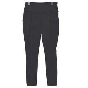 32 Degrees Cool Womens‎ High Waisted Pocket Leggings Black Large